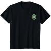 imageWicked Off To Meet The Wizard Emerald City Front ampamp Back TShirtBlack