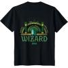imageWicked Off To Meet The Wizard Emerald City Front ampamp Back TShirtBlack