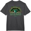 imageWicked Off To Meet The Wizard Emerald City Front ampamp Back TShirtDark Heather Grey