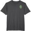 imageWicked Off To Meet The Wizard Emerald City Front ampamp Back TShirtDark Heather Grey