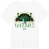 imageWicked Off To Meet The Wizard Emerald City Front ampamp Back TShirtWhite