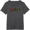 imageWicked Pink And Green Logo TShirtDark Heather Grey