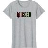 imageWicked Pink And Green Logo TShirtHeather Grey