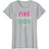 imageWicked Pink Goes Good With Green TShirtHeather Grey