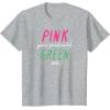 imageWicked Pink Goes Good With Green TShirtHeather Grey