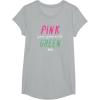 imageWicked Pink Goes Good With Green TShirtHeather Grey