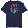 imageWicked Pink Goes Good With Green TShirtNavy Blue