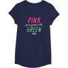imageWicked Pink Goes Good With Green TShirtNavy Blue