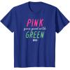 imageWicked Pink Goes Good With Green TShirtRoyal Blue