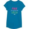 imageWicked Pink Goes Good With Green TShirtSapphire Blue