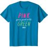 imageWicked Pink Goes Good With Green TShirtSapphire Blue