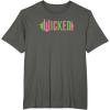 imageWicked Pink ampamp Green TShirtAsphalt Grey