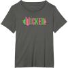 imageWicked Pink ampamp Green TShirtAsphalt Grey