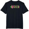 imageWicked Pink ampamp Green TShirtBlack