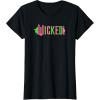 imageWicked Pink ampamp Green TShirtBlack
