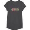 imageWicked Pink ampamp Green TShirtDark Heather Grey