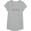 imageWicked Pink ampamp Green TShirtHeather Grey