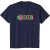 imageWicked Pink ampamp Green TShirtNavy Blue