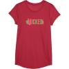 imageWicked Pink ampamp Green TShirtRed Heather