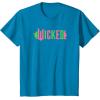 imageWicked Pink ampamp Green TShirtSapphire Blue