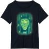 imageWicked Wizard Face Emerald City TShirtBlack