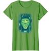imageWicked Wizard Face Emerald City TShirtGrass Green