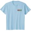 imageWicked for Good Glinda Bubble Poster Front ampamp Back TShirtBaby Blue