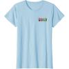 imageWicked for Good Glinda Bubble Poster Front ampamp Back TShirtBaby Blue