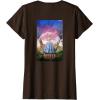 imageWicked for Good Glinda Bubble Poster Front ampamp Back TShirtBrown