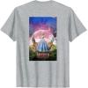imageWicked for Good Glinda Bubble Poster Front ampamp Back TShirtHeather Grey