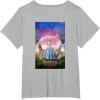 imageWicked for Good Glinda Bubble Poster Front ampamp Back TShirtHeather Grey