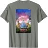 imageWicked for Good Glinda Bubble Poster Front ampamp Back TShirtOlive Heather