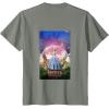 imageWicked for Good Glinda Bubble Poster Front ampamp Back TShirtOlive Heather