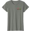 imageWicked for Good Glinda Bubble Poster Front ampamp Back TShirtOlive Heather