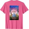 imageWicked for Good Glinda Bubble Poster Front ampamp Back TShirtPink Heather