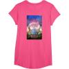 imageWicked for Good Glinda Bubble Poster Front ampamp Back TShirtPink Heather