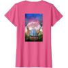 imageWicked for Good Glinda Bubble Poster Front ampamp Back TShirtPink Heather