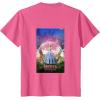 imageWicked for Good Glinda Bubble Poster Front ampamp Back TShirtPink Heather