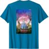 imageWicked for Good Glinda Bubble Poster Front ampamp Back TShirtSapphire Blue