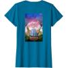 imageWicked for Good Glinda Bubble Poster Front ampamp Back TShirtSapphire Blue