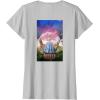 imageWicked for Good Glinda Bubble Poster Front ampamp Back TShirtSilver Grey