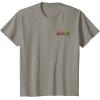 imageWicked for Good Glinda Bubble Poster Front ampamp Back TShirtSlate Grey