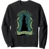 imageWicked Elphaba Destined To Fly Silhouette SweatshirtBlack