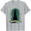 imageWicked Elphaba Destined To Fly Silhouette UnisexAdults TShirt Black SmallHeather Grey