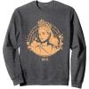 imageWicked For Good Glinda Golden Glow SweatshirtDark Heather Grey