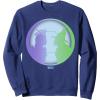 imageWicked For Good Glinda ampamp Elphaba Face to Face SweatshirtNavy Blue