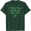 imageWicked His Royal Ozness The Wizard Front And Back TShirtDark Green