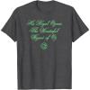 imageWicked His Royal Ozness The Wizard Front And Back TShirtDark Heather Grey