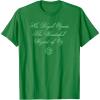 imageWicked His Royal Ozness The Wizard Front And Back TShirtKelly Green