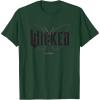 imageWicked Movie Logo Glinda Upland TShirtDark Green